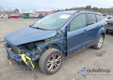 2018 Ford Escape Sel z USA, uszkodzony, nr VIN 1FMCU9HD9JUB66827